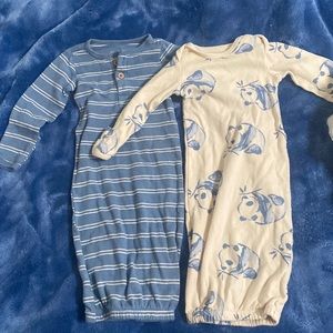 Newborn sleep gowns